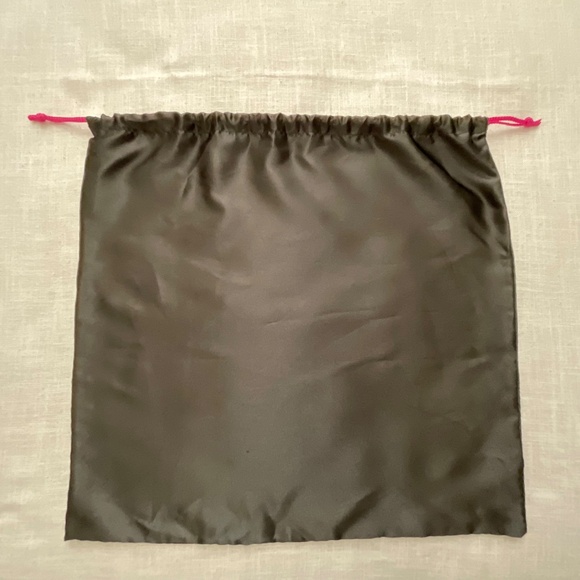 Betsey Johnson Black Silky Large Dust Bag 21”x20” NWOT - Picture 7 of 8